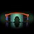 Óculos de Sol Oakley Hydra XL Neon Orange Prizm Sapphire - Imagem 2