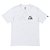 Camiseta Quiksilver Rolling Circle SM23 Masculina Branco - Imagem 1