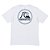 Camiseta Quiksilver Rolling Circle SM23 Masculina Branco - Imagem 2