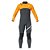 Long John Mormaii ML 1mm Flexxxa Pro Uv-Suit Cinza/Laranja - Imagem 1