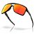 Óculos de Sol Oakley Castel M Matte Grey Smoke Prizm Ruby - Imagem 2