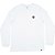 Camiseta Quiksilver Manga Longa Transfer Round WT23 Branco - Imagem 3