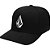 Boné Volcom Aba Curva Full Stone Xfit Preto - Imagem 1