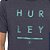 Camiseta Hurley Acid WT23 Masculina Preto Mescla - Imagem 2