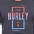 Camiseta Hurley Stencil WT23 Masculina Preto Mescla - Imagem 2