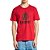 Camiseta Element Vertical Color WT23 Masculina Vermelho - Imagem 1