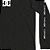 Camiseta DC Shoes Manga Longa Minimal Stripe WT23 Preto - Imagem 2