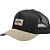 Boné Billabong Aba Curva Stacked Trucker WT23 Preto - Imagem 1