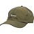 Boné RVCA Aba Curva Unstructured WT23 Verde Militar - Imagem 1