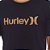 Camiseta Hurley O&O Solid Oversize WT23 Masculina Preto - Imagem 2