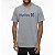 Camiseta Hurley O&O Solid Oversize WT23 Cinza Mescla - Imagem 1