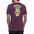 Camiseta Hurley Pine Skull Masculina WT23 Vinho - Imagem 2