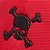Boné Oakley Aba Curva Scatter Skull FF WT23 Red Line - Imagem 4