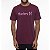 Camiseta Hurley O&O Solid WT23 Masculina Vinho - Imagem 1