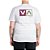 Camiseta RVCA Scanner Plus Size WT23 Masculina Branco - Imagem 2