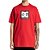 Camiseta DC Shoes DC Square Star WT23 Masculina Vermelho - Imagem 1