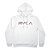 Moletom RVCA Canguru Scanner WT23 Masculino Branco - Imagem 1