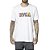Camiseta RVCA Letterman WT23 Masculina Branco - Imagem 1