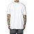 Camiseta RVCA Letterman WT23 Masculina Branco - Imagem 2