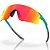 Óculos de Sol Oakley EVZero Blades Matte Celeste Prizm Ruby - Imagem 2