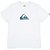Camiseta Quiksilver Comp Logo Plus Size WT23 Branco - Imagem 1