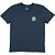 Camiseta Element Rivers Logo WT23 Masculina Azul Marinho - Imagem 3