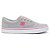 Tênis DC Shoes New Flash 2 TX Feminino Grey/White/Pink - Imagem 4
