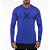 Camiseta Hurley Surf Manga Longa Icon WT23 Azul - Imagem 1