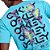 Camiseta Oakley Jellyfish Graphic WT23 Masculina Simple Blue - Imagem 2