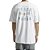 Camiseta Hurley Peace & Power SM24 Masculina Branco - Imagem 2