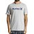 Camiseta Hurley O&O Solid Oversize SM24 Masculina Cinza - Imagem 1