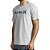 Camiseta Hurley O&O Solid Oversize SM24 Masculina Cinza - Imagem 3