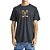 Camiseta Hurley Icon Fire SM24 Masculina Preto - Imagem 1