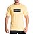 Camiseta Quiksilver Omni Rectangle SM24 Masculina Amarelo - Imagem 1