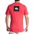 Camiseta Quiksilver Omni Square SM24 Masculina Vermelho - Imagem 2