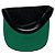 Boné RVCA Aba Reta RVCA Twill Snapback II S24 Preto/Charcoal - Imagem 3