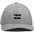 Boné Billabong Aba Curva All Day Snapback SM24 Cinza Mescla - Imagem 4