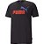 Camiseta Puma Ess+ 2 Col Logo Masculina Black/Warm Earth - Imagem 1