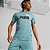 Camiseta Puma Ess+ 2 Col Logo Masculina Adriatic - Imagem 4