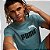 Camiseta Puma Ess+ 2 Col Logo Masculina Adriatic - Imagem 3