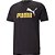 Camiseta Puma Ess+ 2 Col Logo Masculina Black/Mustard Seed - Imagem 1