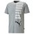 Camiseta Puma Ess+ Logo Lab Masculina Meidum Gray Heather - Imagem 1