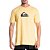 Camiseta Quiksilver Comp Logo Colors SM24 Masculina Amarelo - Imagem 1