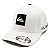 Boné Quiksilver Aba Curva Emb Square SM24 White - Imagem 1