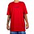 Camiseta Volcom New Euro SM24 Masculina Vermelho - Imagem 1