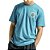 Camiseta Volcom Fried SM24 Masculina Mescla Azul - Imagem 1