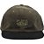 Boné DC Shoes Aba Reta Cypher Strapback SM24 Verde/Preto - Imagem 3