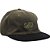 Boné DC Shoes Aba Reta Cypher Strapback SM24 Verde/Preto - Imagem 1