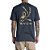 Camiseta RVCA Bert Eagle SM24 Masculina Cinza Escuro Mescla - Imagem 2