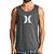 Regata Hurley Icon SM24 Masculina Mescla Preto - Imagem 1